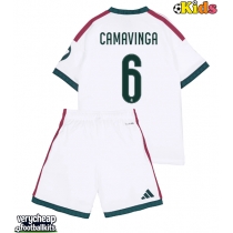 Real Madrid Eduardo Camavinga #6 Replica Home Minikit 2026-27 Short Sleeve (+ pants)